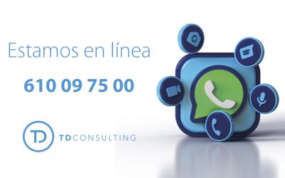 TDconsulting amplía sus vías de comunicación y entra en whatsapp