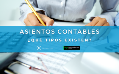 Asientos contables: qué tipos existen