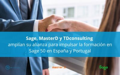 TD Consulting y MasterD refuerzan la formación certificada en Sage 50 en España y Portugal
