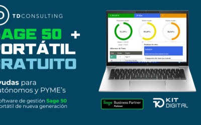 ERP Sage 50 y portátil gratuito con el Kit Digital: ¡Digitalízate!